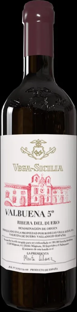Vega Sicilia, Valbuena 5.°, Ribera del Duero 2020 0.75L bottle